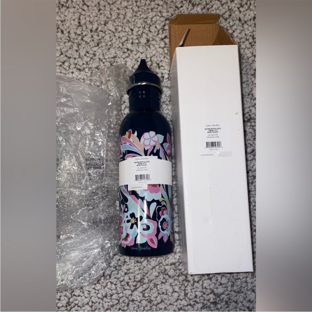 NWT Vera Bradley sport bottle stainless steel 25oz